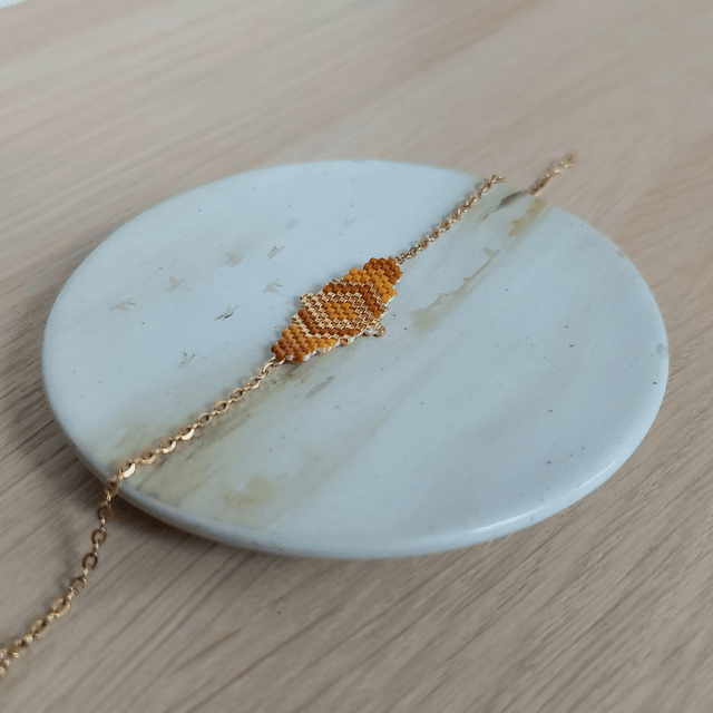 Bracelet ocre