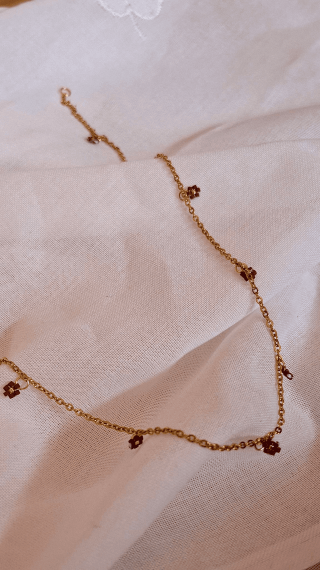 Collier pivoine